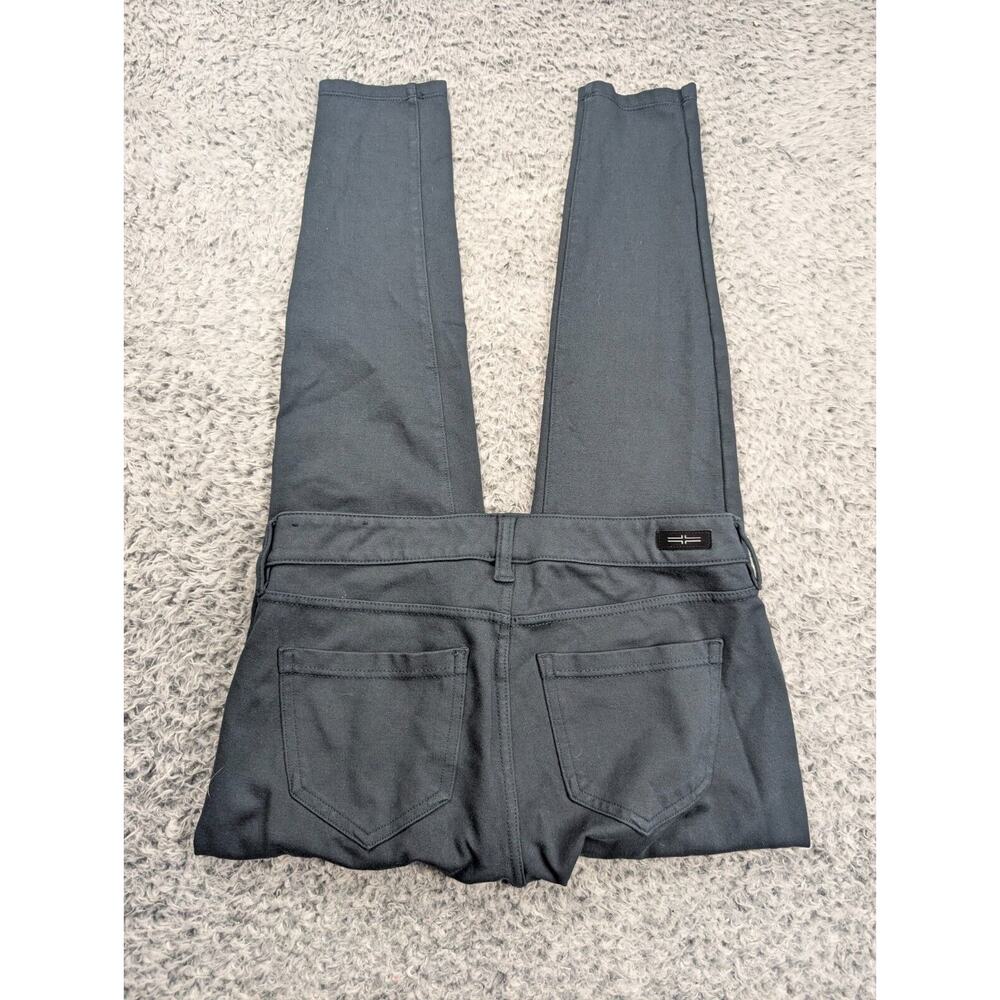 Liverpool Pants Women 26 Gray Stretch Modern Preppy Normcore Career Straight Leg